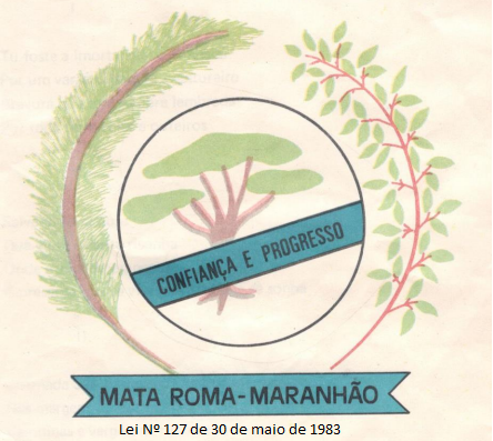 Brasão do Município de Mata Roma - MA